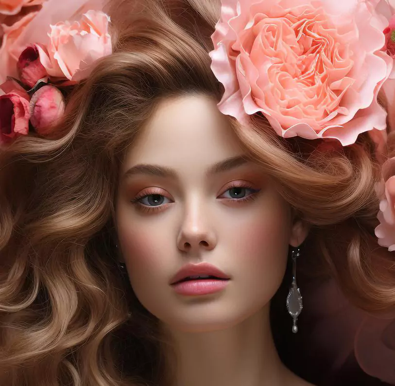 beautiful women fashion portrait exuding elegance sensuality generated by artificial intelligence 25030 62811 65b6d52752a2f